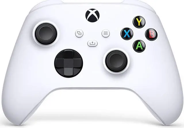 Alt view image 4 of 5 - Microsoft QAS-00001 Xbox Wireless Controller, Robot White