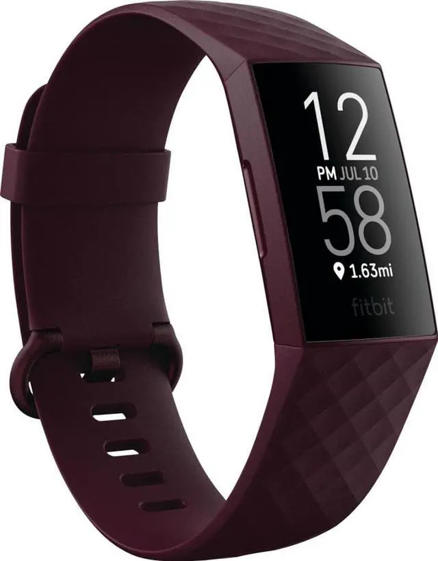 Alt view image 6 of 6 - Fitbit Charge 4 (NFC) Activity Tracker, Rosewood/Rosewood (NEW) FB417BYBY