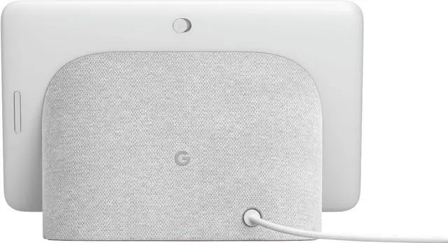Alt view image 4 of 9 - Google Home Hub Smart Home Assistant - Chalk