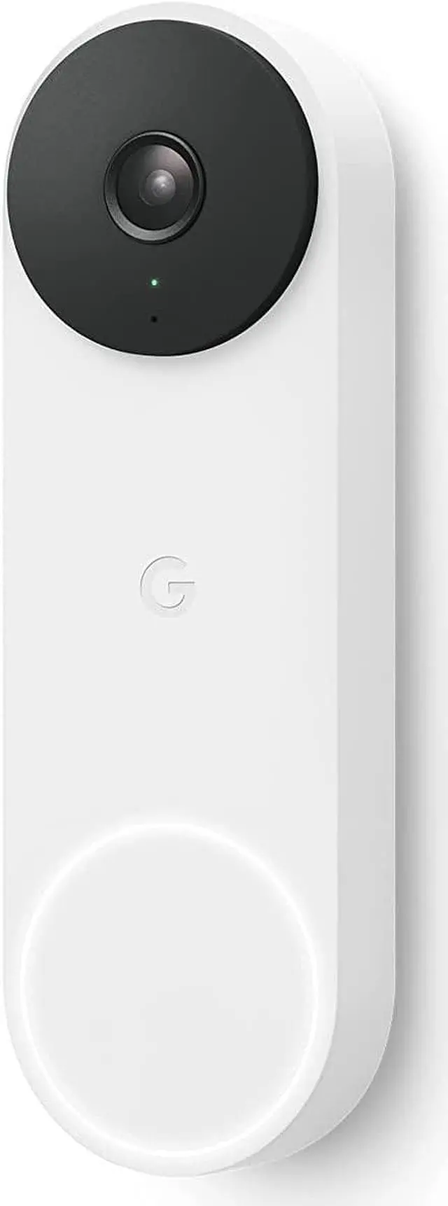 Alt view image 2 of 12 - Google Nest Nest Doorbell Wired Snow (2nd Generation)