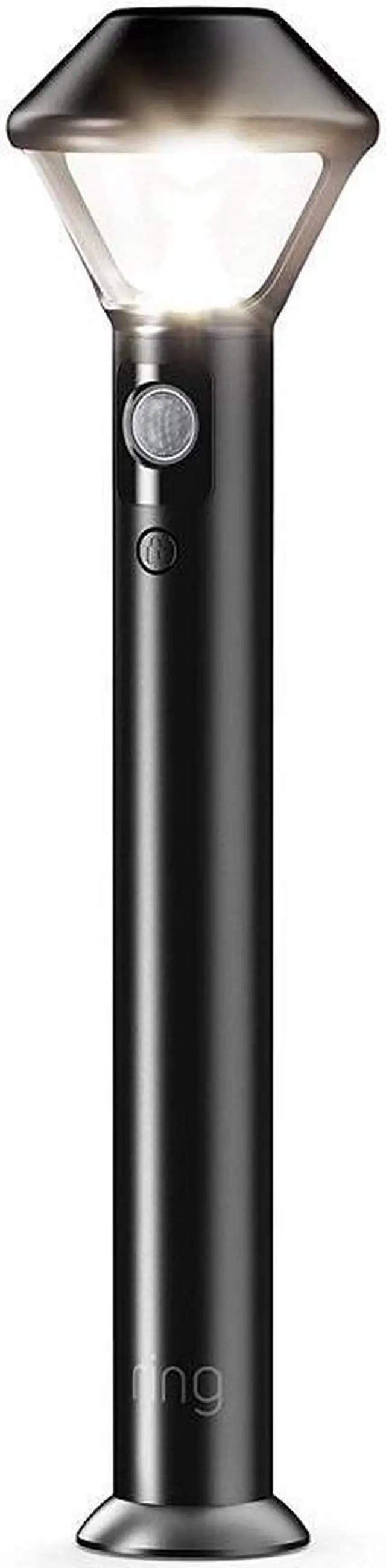 Alt view image 6 of 6 - ring smart lighting  pathlight  black ring bridge required