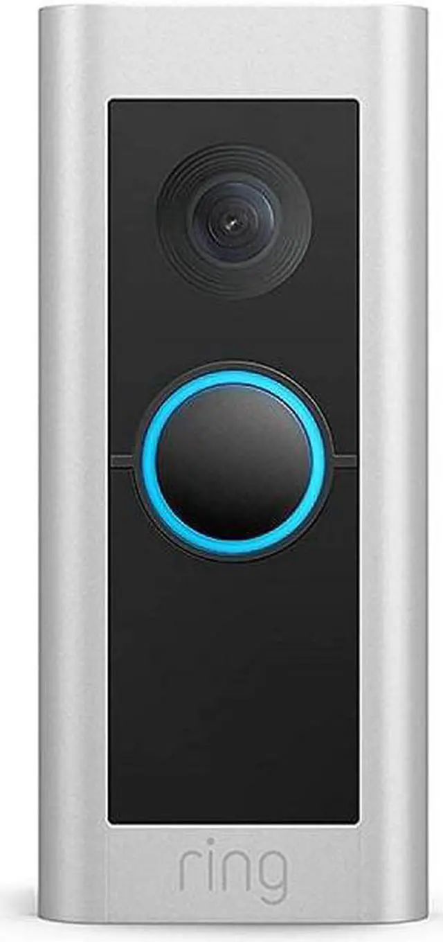 Alt view image 2 of 6 - Ring Video Doorbell Pro 2 - Wireless - Satin Nickel