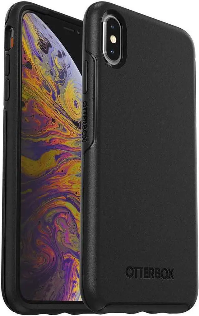 Alt view image 10 of 13 - OtterBox Symmetry Case for iPhone Xs Max, Black