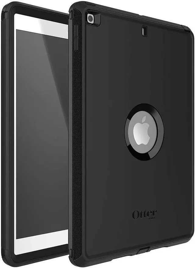 Main image of OtterBox DEFENDER SERIES Case & Stand for iPad 7 - Black