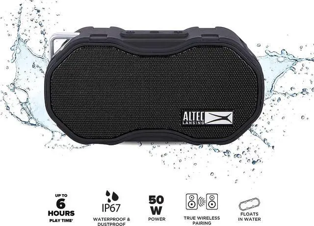 Alt view image 13 of 16 - Baby Boom XL IMW270 Portable Bluetooth Speaker - Black