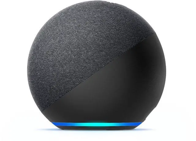 Alt view image 5 of 6 - Echo (4th Gen) | With premium sound, smart home hub, and Alexa | Charcoal