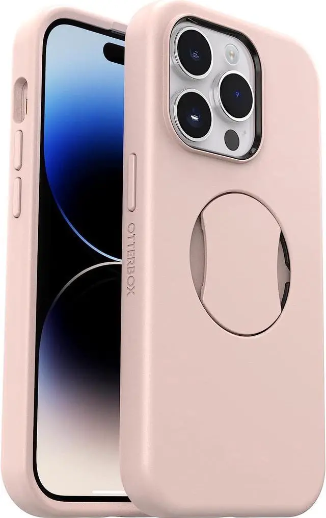 Main image of OtterBox OtterGrip SYMMETRY SERIES Case for iPhone 14 Pro - Made Me Blush (Pink)