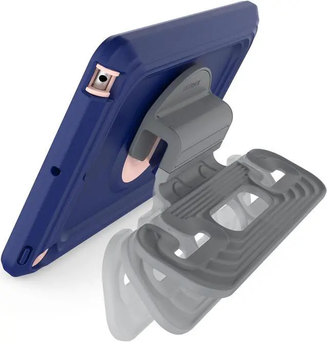 Alt view image 4 of 4 - OtterBox kids EasyGrab Case for iPad Mini (5th gen) - Space Explorer Purple