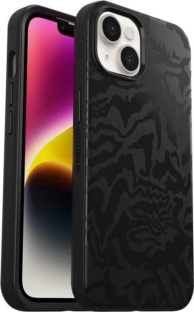 Main image of OtterBox SYMMETRY SERIES+ Case with MagSafe for Apple iPhone 14 - Rebel (Black)