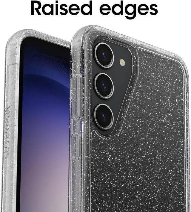 Alt view image 2 of 4 - OtterBox SYMMETRY SERIES Clear Case for Galaxy S23+ - Stardust (Clear Glitter)