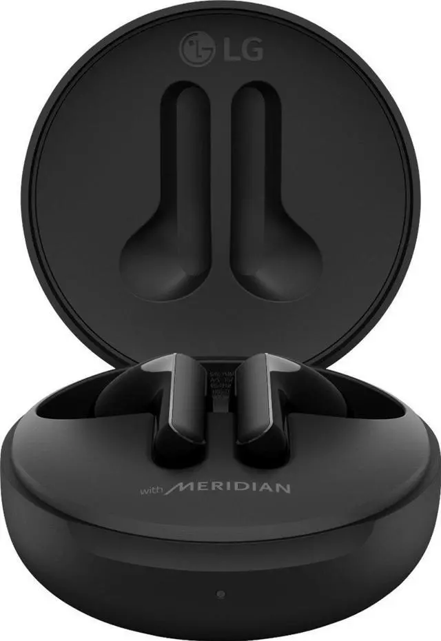 Alt view image 17 of 20 - LG TONE Free UVnano FN6 Wireless Earbuds w/ Meridian Audio - Black