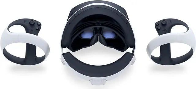 Alt view image 3 of 5 - Sony 1000032456 PlayStation VR2 - Core Bundle - OLED - Portable - 120 Hertz - Headphones - USB-C - Microphone - Bluetooth Pairing - Haptic Feedback - White/Black