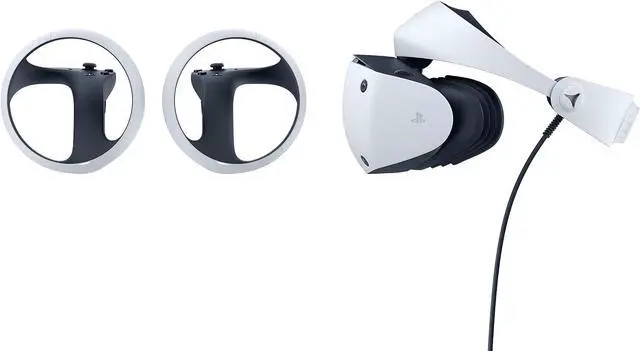 Alt view image 4 of 5 - Sony 1000032456 PlayStation VR2 - Core Bundle - OLED - Portable - 120 Hertz - Headphones - USB-C - Microphone - Bluetooth Pairing - Haptic Feedback - White/Black