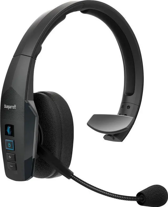 Alt view image 10 of 13 - BlueParrott B450-XT Wireless Bluetooth Noise Cancelling Headset, 24hrs battery