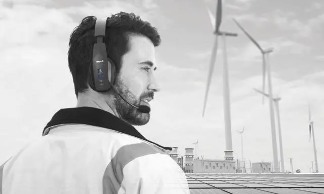 Alt view image 13 of 13 - BlueParrott B450-XT Wireless Bluetooth Noise Cancelling Headset, 24hrs battery