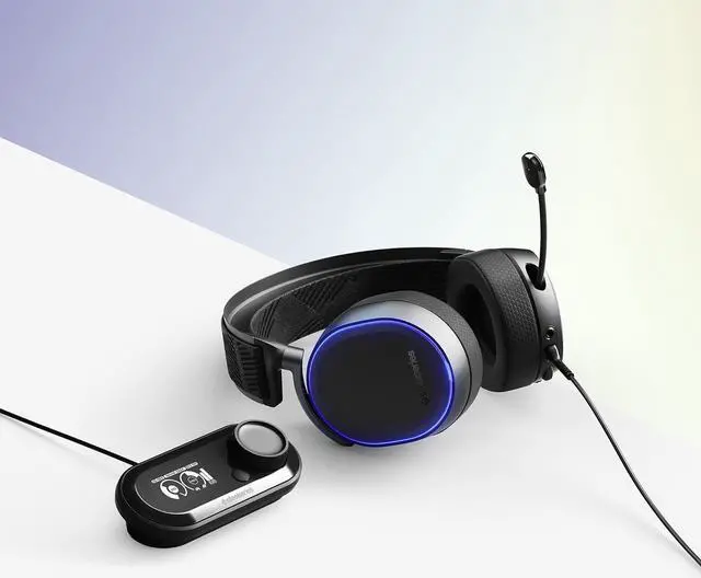 Alt view image 10 of 11 - SteelSeries 61453 Arctis Pro + GameDAC Hi-Res Gaming Headset - Black