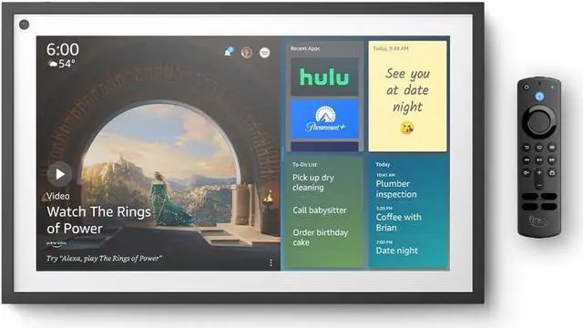 Alt view image 9 of 12 - Amazon ECHOSHOW15WH Echo Show 15
