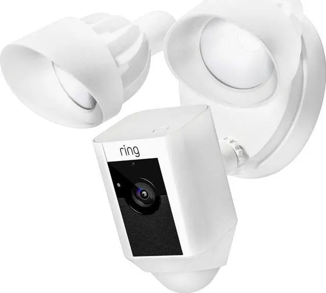 Alt view image 2 of 6 - Ring 88FL000CH000 Floodlight Camera Motion-Activated HD 2-Way Talk and Alarm