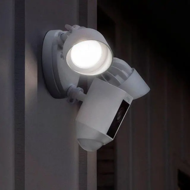 Alt view image 5 of 6 - Ring 88FL000CH000 Floodlight Camera Motion-Activated HD 2-Way Talk and Alarm