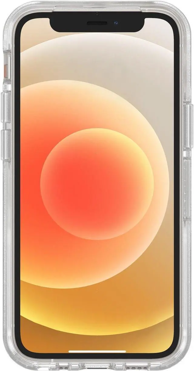 Alt view image 4 of 5 - OtterBox Otter + Pop Symmetry Series Clear Stardust Pop Case for iPhone 12 Mini 77-66173