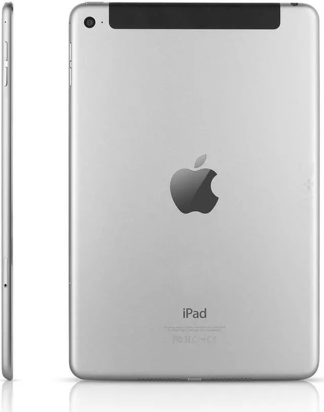 Alt view image 9 of 9 - Apple Grade B iPad Mini 4 128GB Wi-Fi + 4g Space Gray MK8D2LL/A