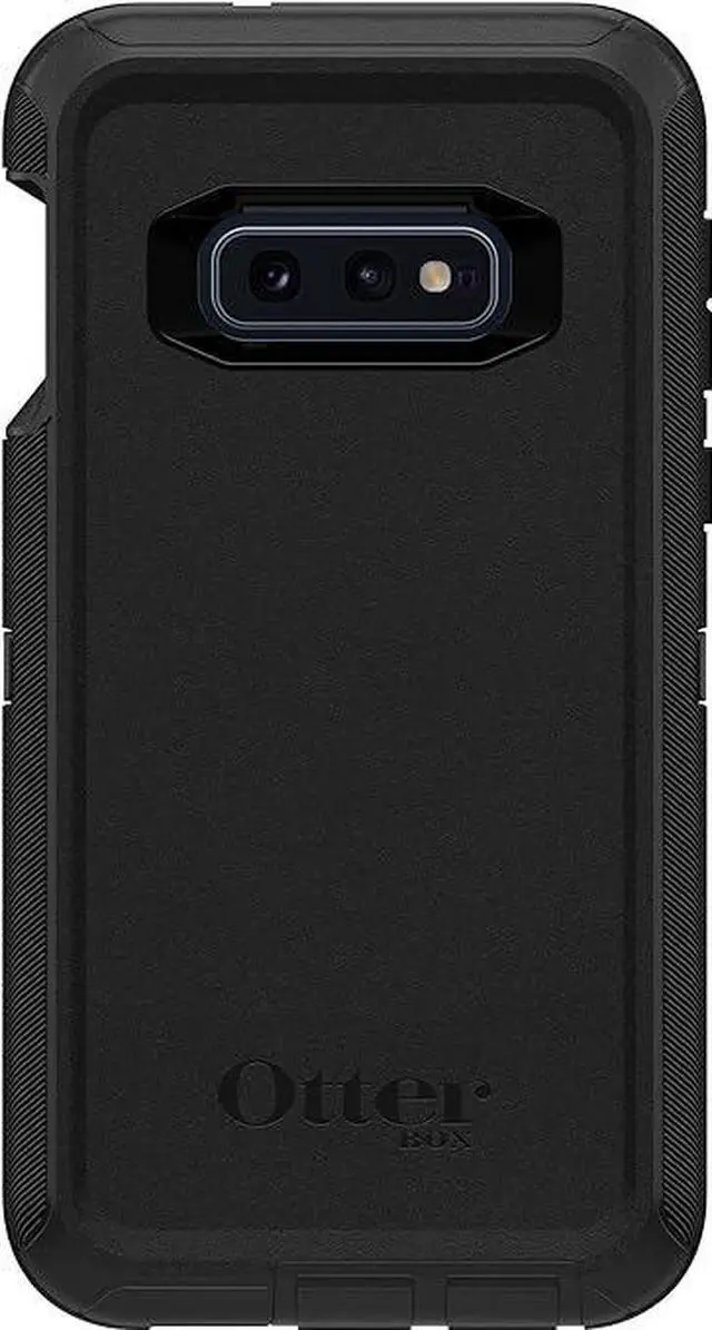 Alt view image 2 of 4 - OtterBox DEFENDER SERIES Case & Holster for Galaxy S10E - Black