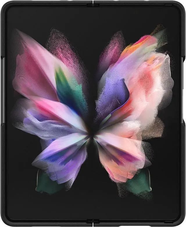 Alt view image 3 of 4 - OtterBox Thin Flex Series Black Galaxy Z Fold3 5G Case 77-87377