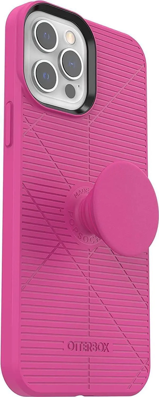 Alt view image 3 of 5 - OtterBox 77-80505 Otter Plus Pop Reflex Series Case for iPhone 12 Pro Max - Pink