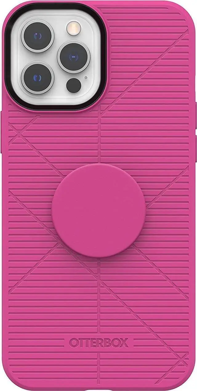 Alt view image 4 of 5 - OtterBox 77-80505 Otter Plus Pop Reflex Series Case for iPhone 12 Pro Max - Pink