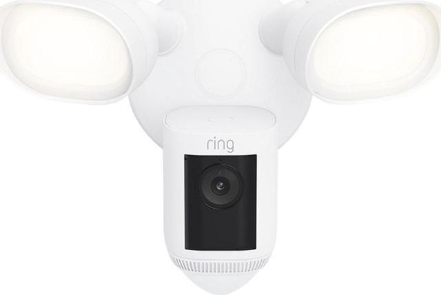 Alt view image 2 of 5 - Ring B08FCWRXQR Floodlight Camera Wired Pro - 1920 x 1080 - 2 MP - 2000 Lumen - LED - Wi-Fi - 2.4 GHz - 5 GHz - Color Night Vision - Motion Detection - 100 to 240 Volts AC - White