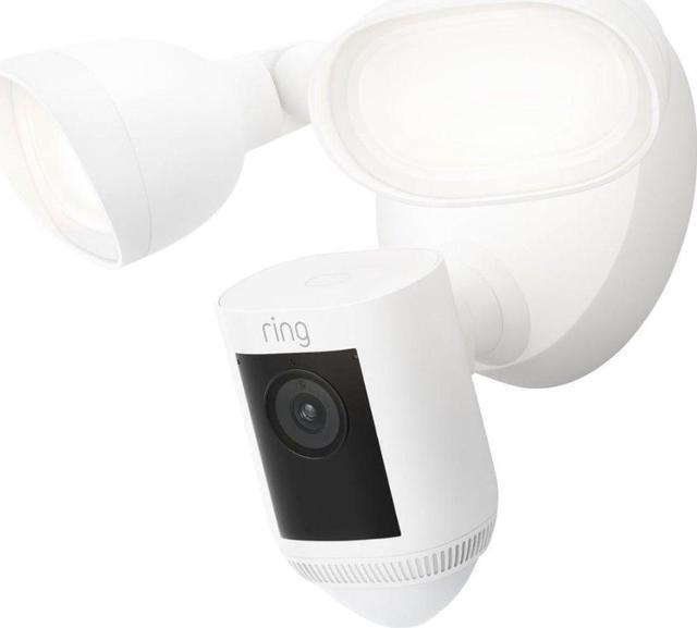 Alt view image 3 of 5 - Ring B08FCWRXQR Floodlight Camera Wired Pro - 1920 x 1080 - 2 MP - 2000 Lumen - LED - Wi-Fi - 2.4 GHz - 5 GHz - Color Night Vision - Motion Detection - 100 to 240 Volts AC - White