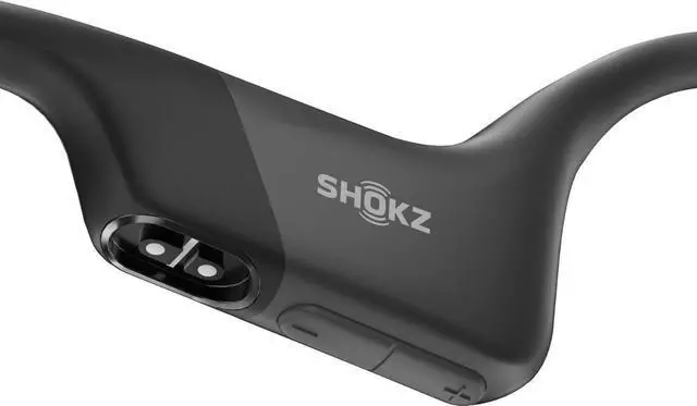 Alt view image 5 of 5 - shokz openrun mini-bone conduction open-ear bluetooth sport headphones - waterproof wireless earphones for workouts and running - built-in mic, with headband