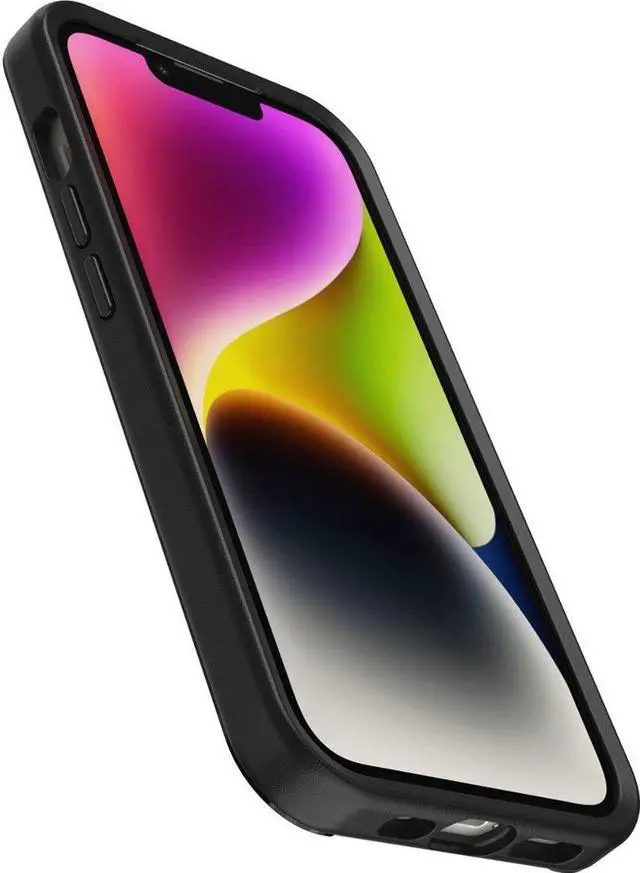 Alt view image 3 of 3 - OtterBox SYMMETRY SERIES+ Case with MagSafe for Apple iPhone 14 - Rebel (Black)