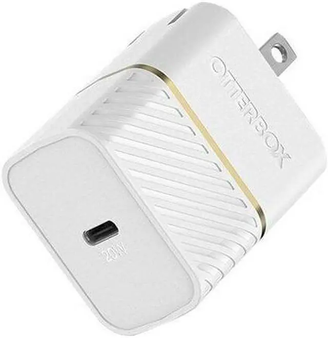Alt view image 3 of 3 - OtterBox Wall Charging Kit, Wall Charger + Lightning to USB-C Cable - White
