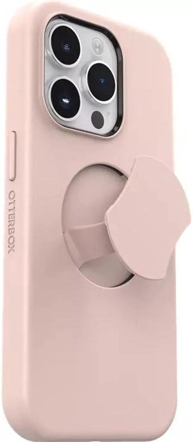 Alt view image 3 of 4 - OtterBox OtterGrip SYMMETRY SERIES Case for iPhone 14 Pro - Made Me Blush (Pink)