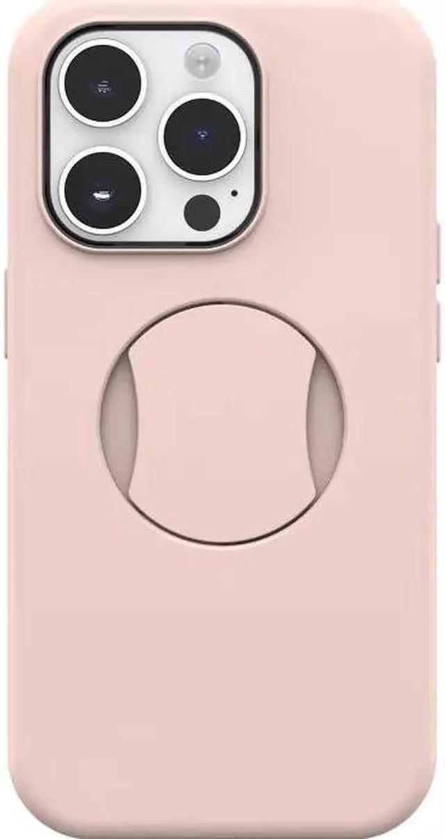Alt view image 4 of 4 - OtterBox OtterGrip SYMMETRY SERIES Case for iPhone 14 Pro - Made Me Blush (Pink)