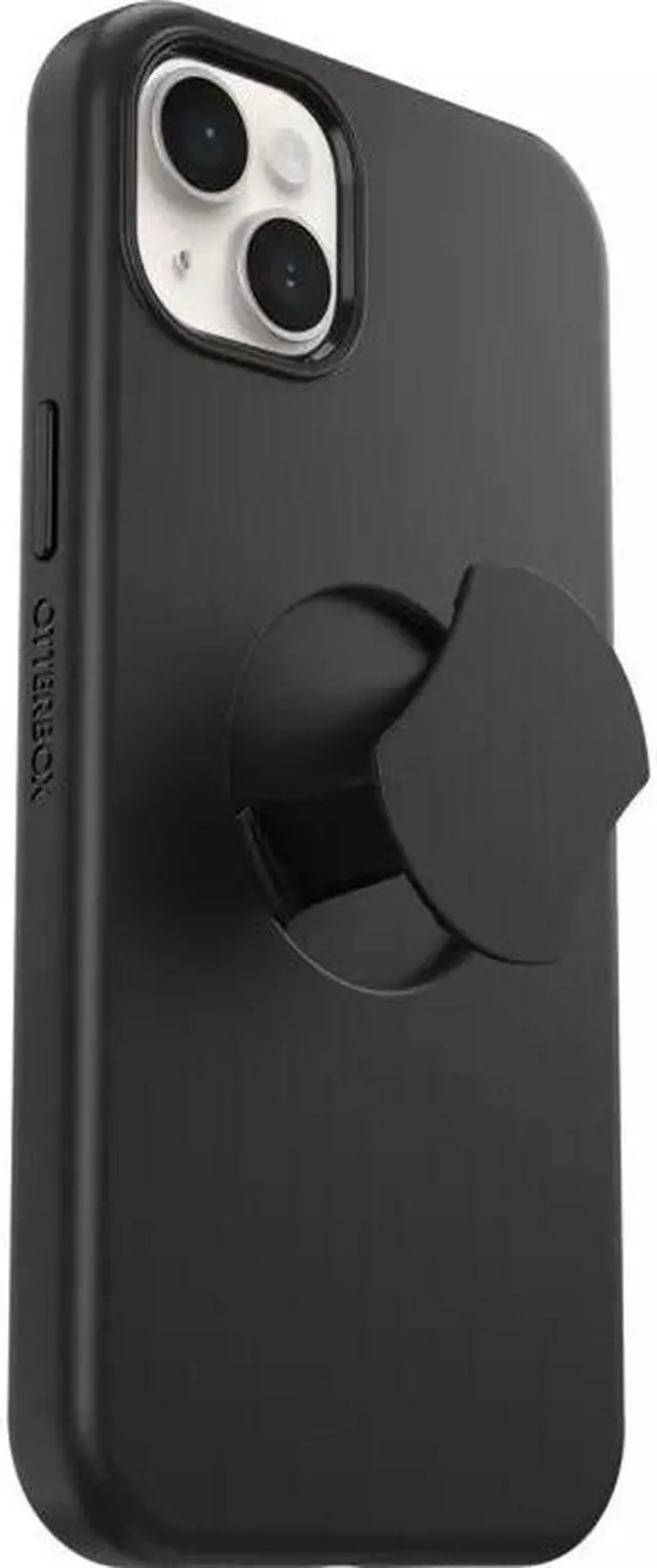 Alt view image 2 of 3 - OtterBox OtterGrip SYMMETRY SERIES Case for iPhone 14 Plus - Black
