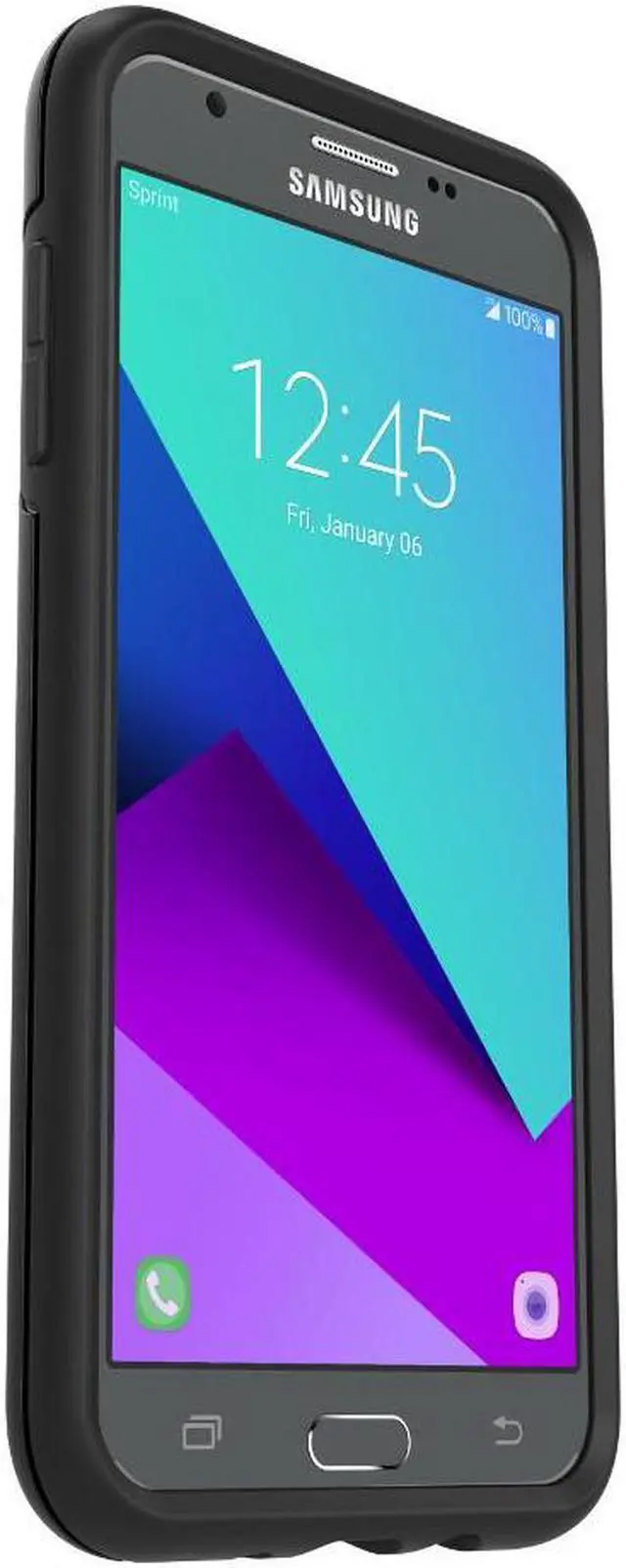 Alt view image 3 of 5 - OtterBox 77-55403 SYMMETRY SERIES Case for Samsung Galaxy J7, Black