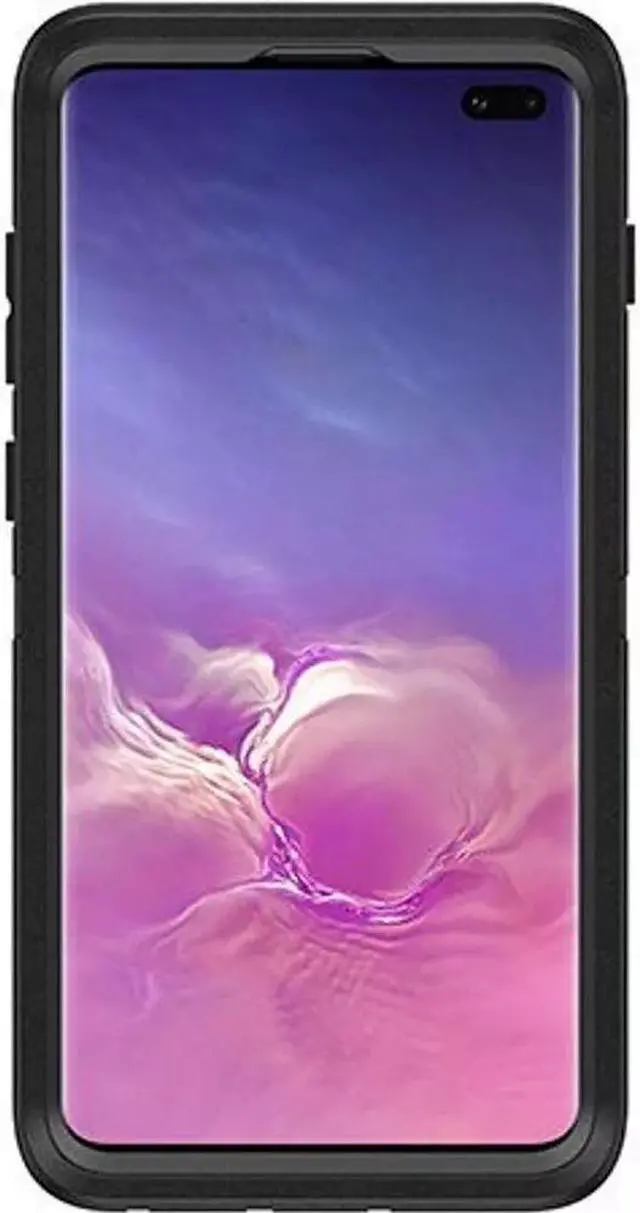 Alt view image 4 of 5 - OtterBox DEFENDER SERIES Case & Holster for Galaxy S10 Plus (ONLY) - Black