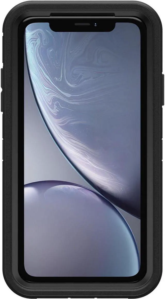 Alt view image 2 of 5 - OtterBox DEFENDER SERIES Case & Holster for iPhone XR - Black