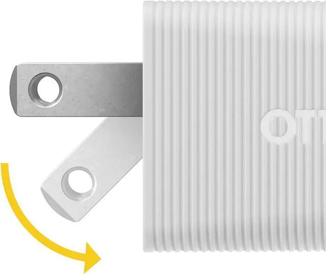 Alt view image 2 of 3 - OtterBox Premium Pro USB-C Fast Wall Charger 30W - White