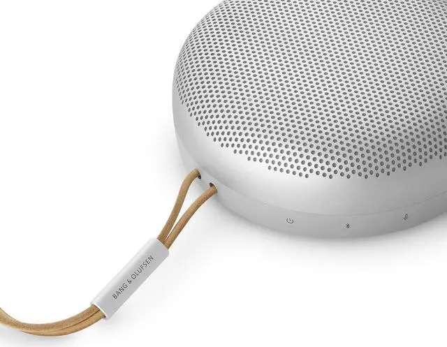Alt view image 2 of 5 - Bang & Olufsen Beosound A1 2nd Gen Wireless Speaker With Microphone - Grey Mist