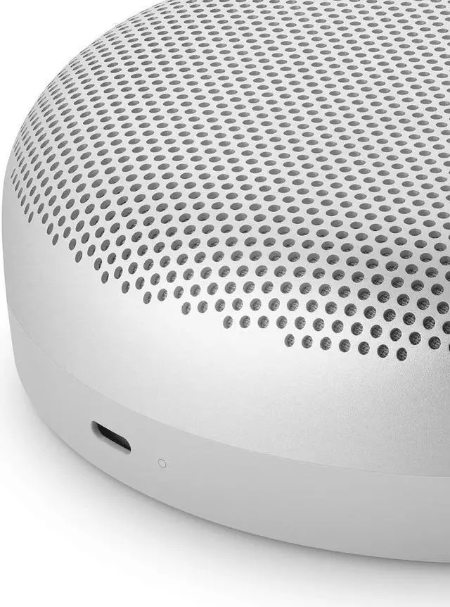 Alt view image 3 of 5 - Bang & Olufsen Beosound A1 2nd Gen Wireless Speaker With Microphone - Grey Mist