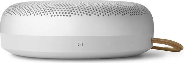 Alt view image 4 of 5 - Bang & Olufsen Beosound A1 2nd Gen Wireless Speaker With Microphone - Grey Mist