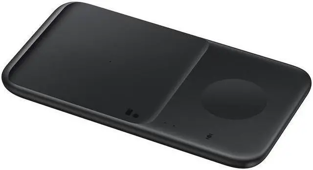 Alt view image 4 of 5 - SAMSUNG 9W Wireless Charger Duo w/ USB C Cable, Charge 2 Devices at Once, Cordless Super Fast Charging Pad for Galaxy Phones and Devices, 2021, US Version, Black
