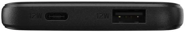 Alt view image 2 of 3 - OtterBox 5000mAh Performance Power Bank with USB-A and USB-C ports - Black