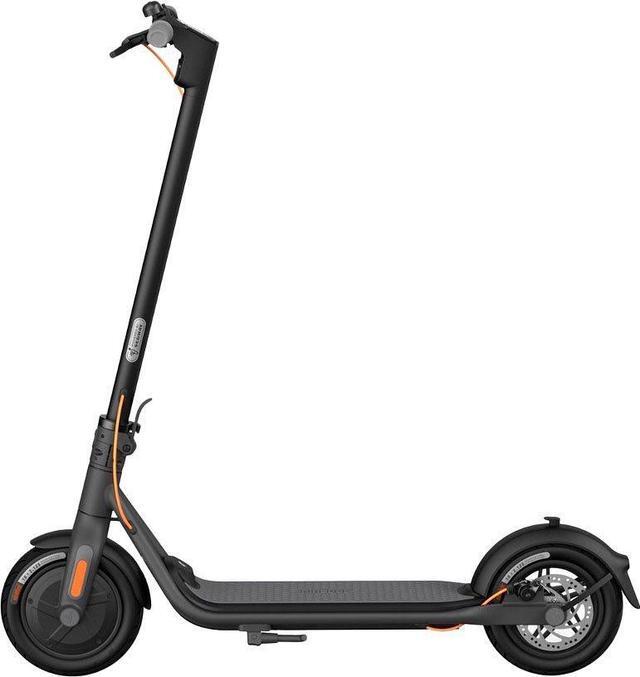 Alt view image 3 of 4 - Segway Ninebot F30 Foldable Electric Kick Scooter with 15.5mph max speed - Gray