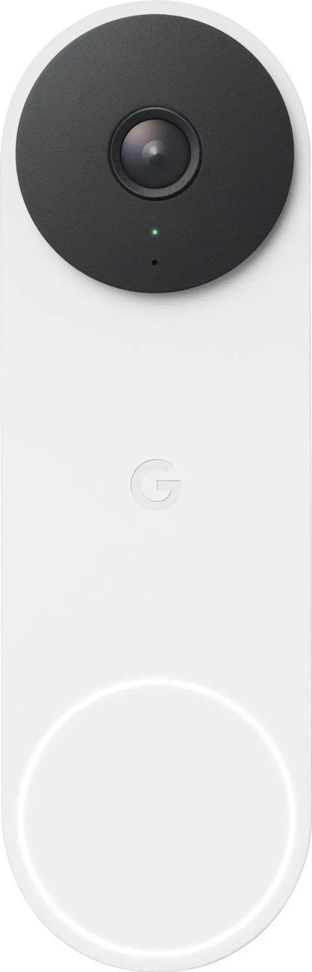 Alt view image 10 of 12 - Google Nest Nest Doorbell Wired Snow (2nd Generation)