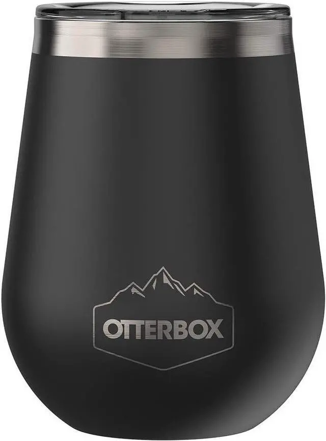 Alt view image 2 of 8 - OtterBox ELEVATION SERIES 10oz Wine Tumbler Without Closed Lid - Silver Panther