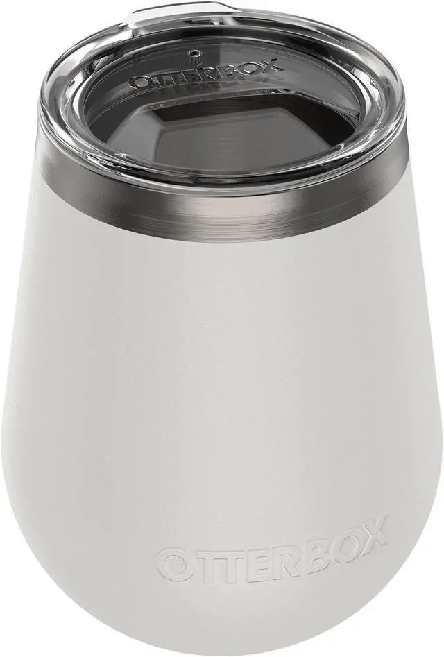 Alt view image 3 of 8 - OtterBox ELEVATION SERIES Wine Tumbler without Lid - Ice Cap White